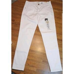 Rewind Skinny Jean Size 27 Techno Tuck Midrise Casual Stretch Denim Cream